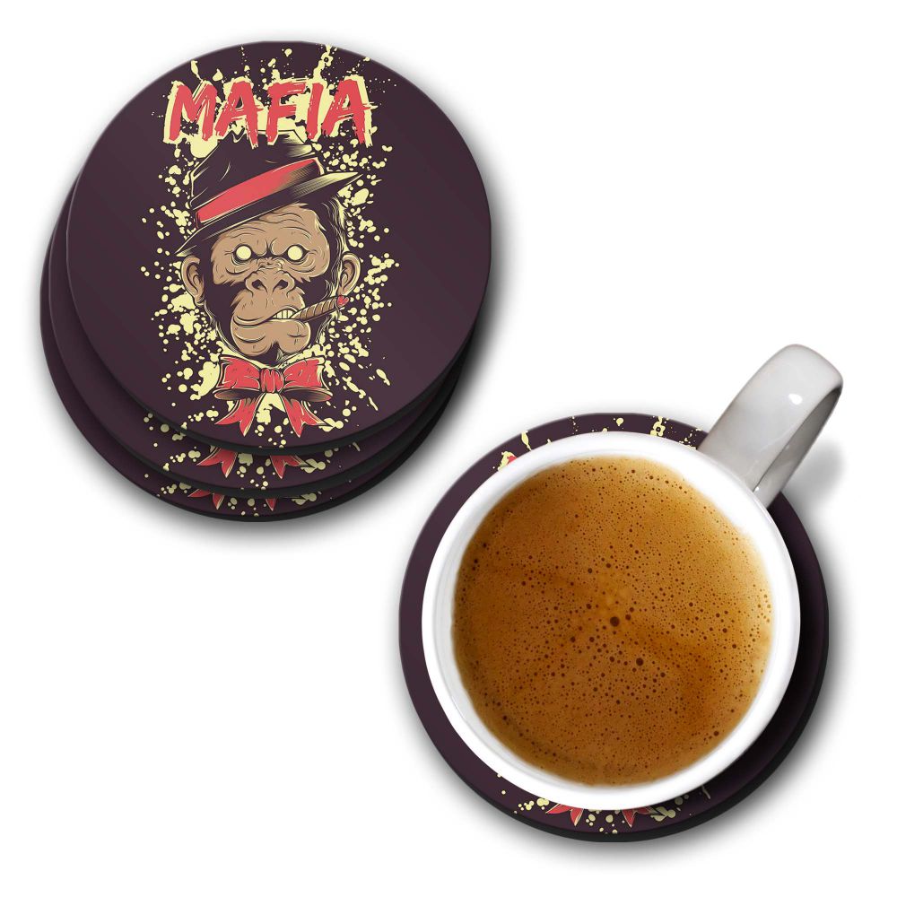 Mafia Monkey Coasters