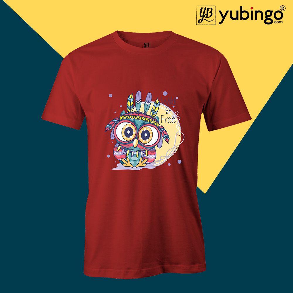 Meow Meow Men T-Shirt-Red