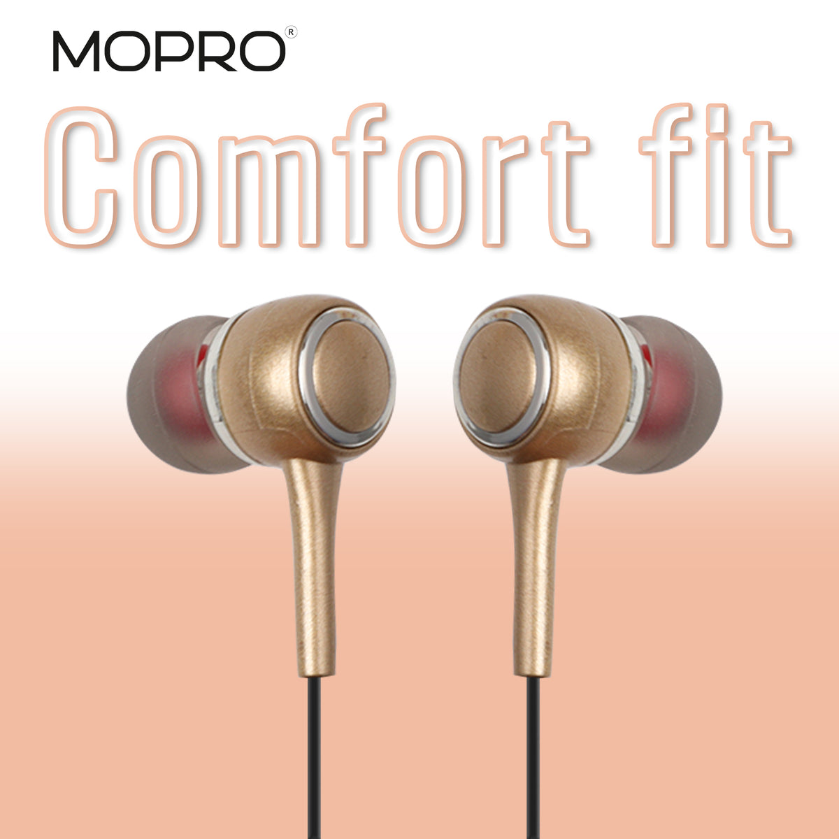 MoPro Bluetooth Earphone Wireless Freedom 200 - Golden