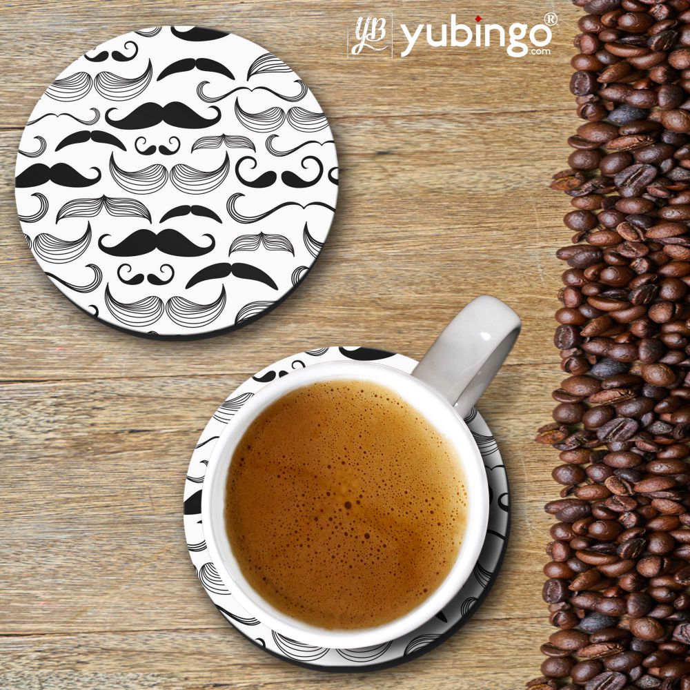 Moustaches Coasters