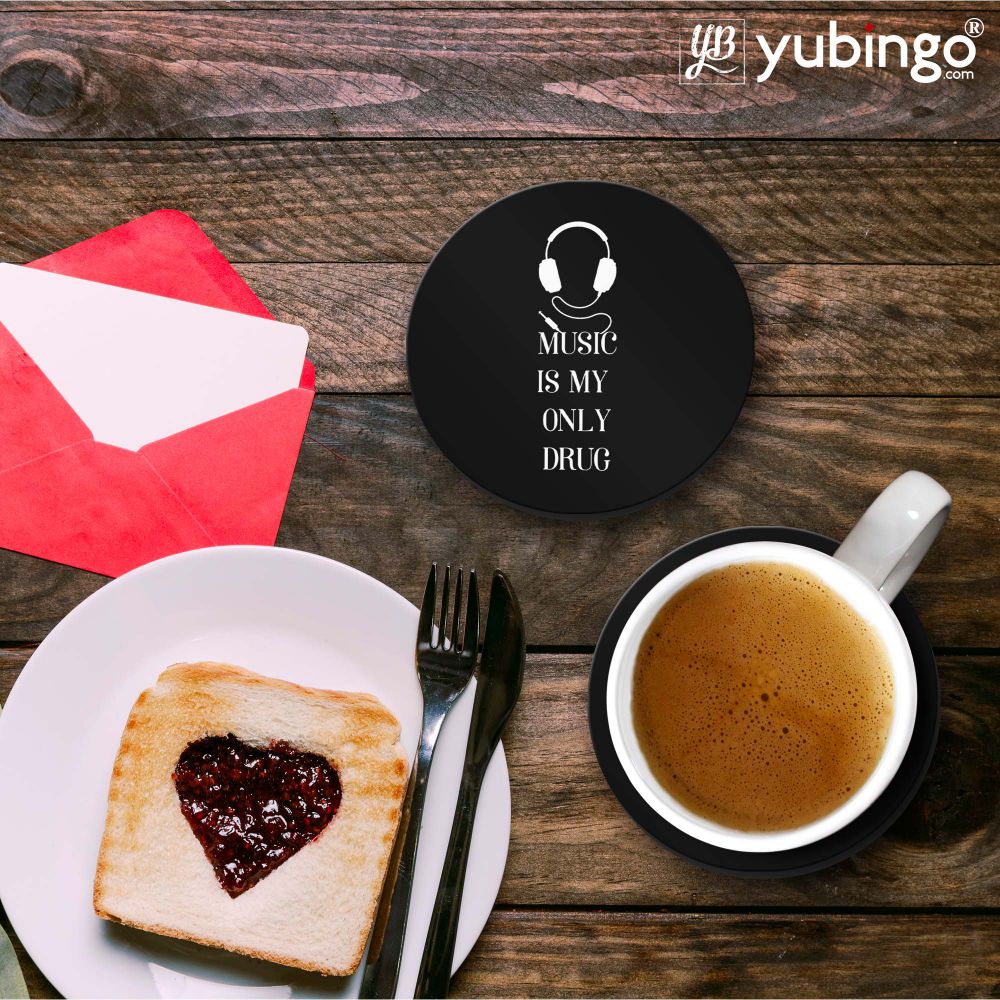 Music Is My Only Drug Coasters-Image3