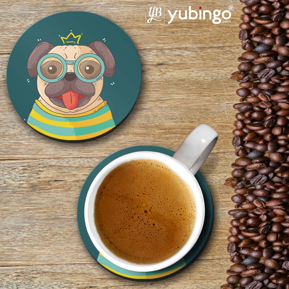 Naughty Pug Coasters