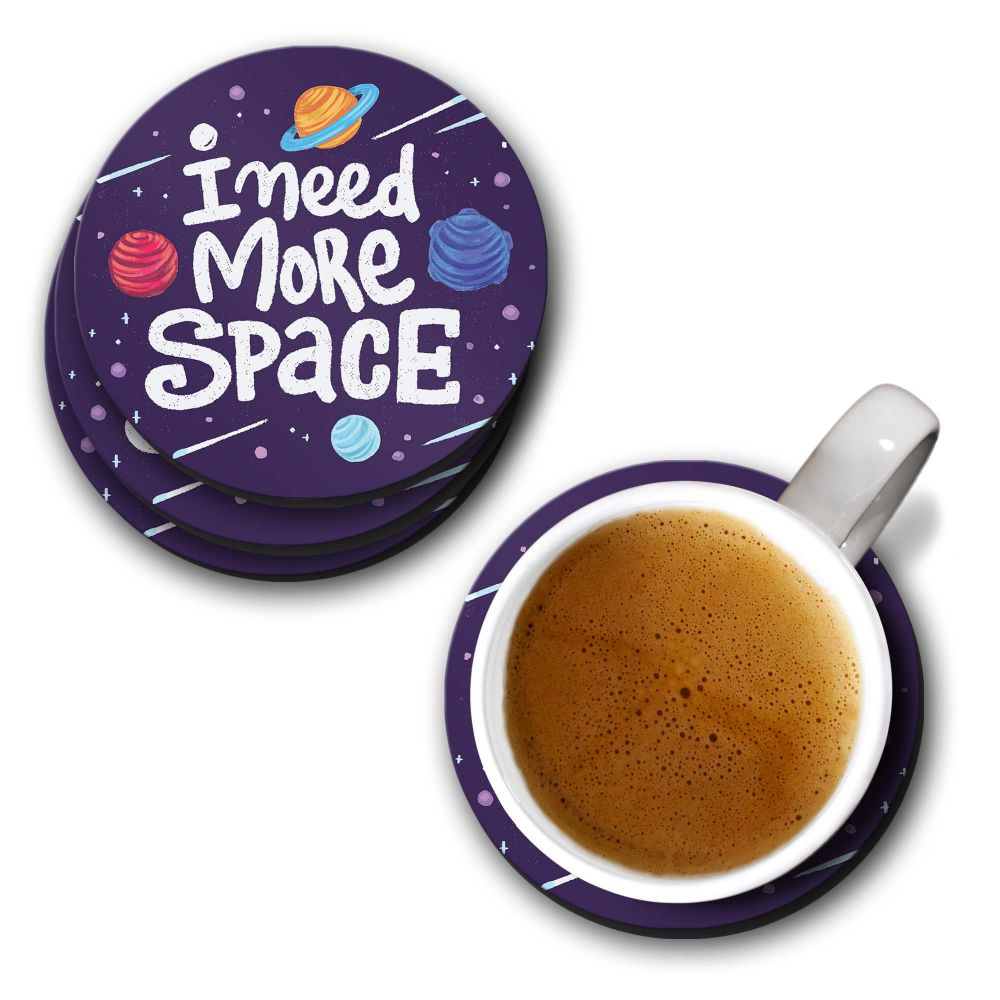 Need More Space Coasters