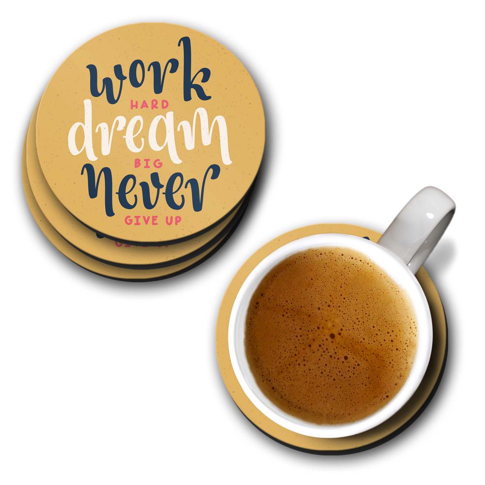 Never Ever Give Up Coasters