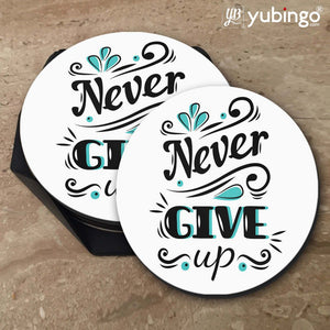 Never Giive Up Coasters-Image5
