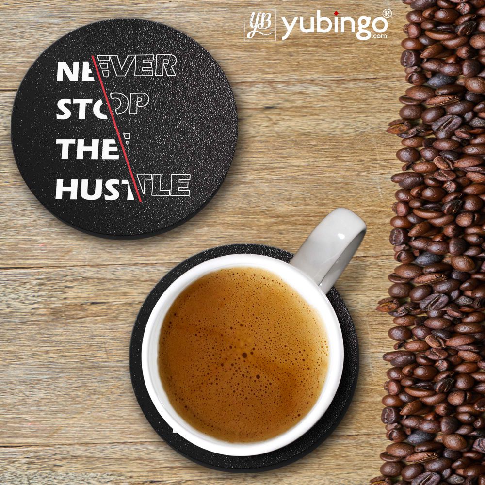 Never Stop Hustle Coasters-Image2