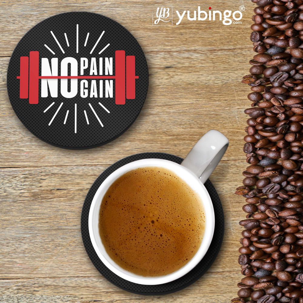 No Pain No Gain Coasters-Image2