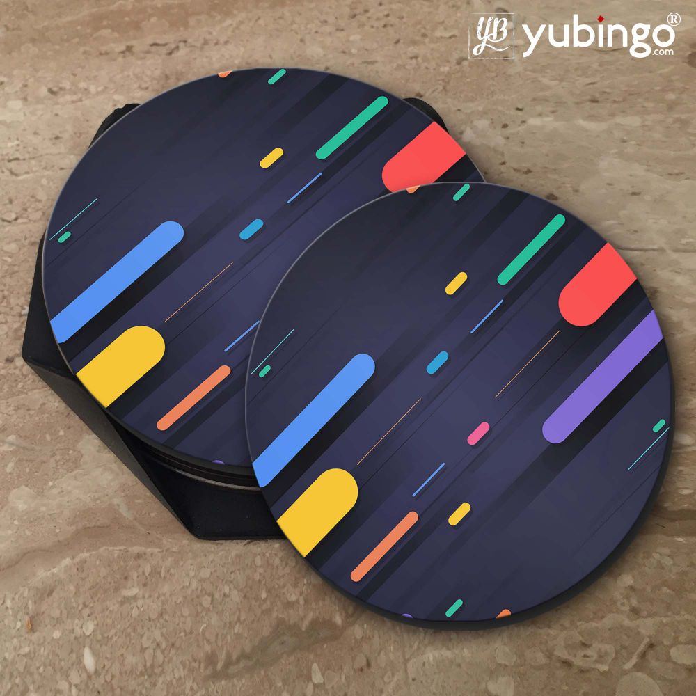 Oval Style Pattern Coasters-Image5