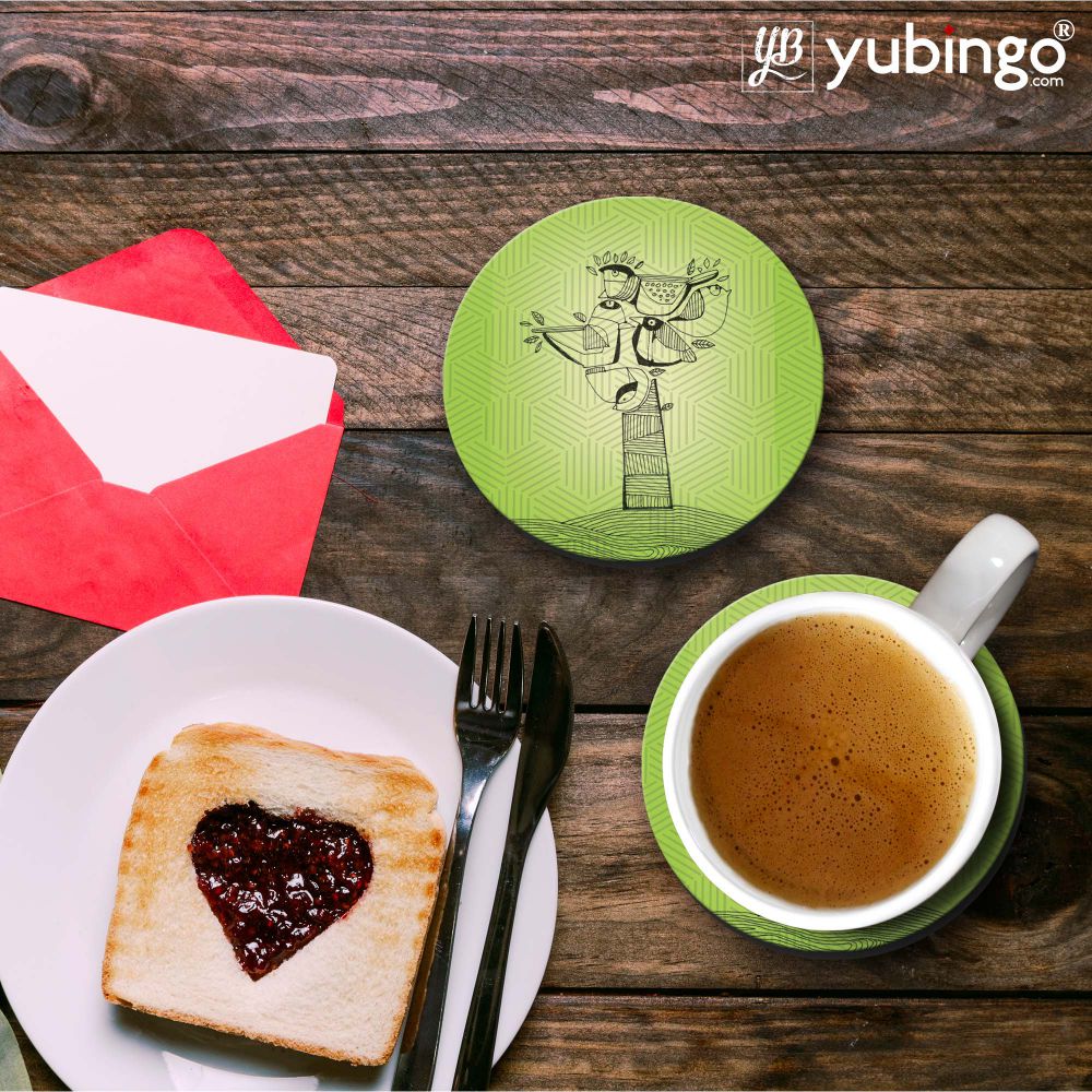 Tree birds Coasters-Image2