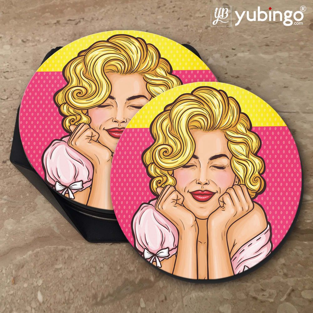Peaceful Girl Coasters-Image5