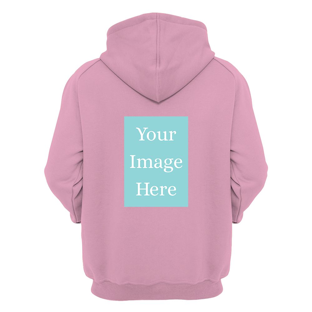 Pink Customised Hoodie - Back Print