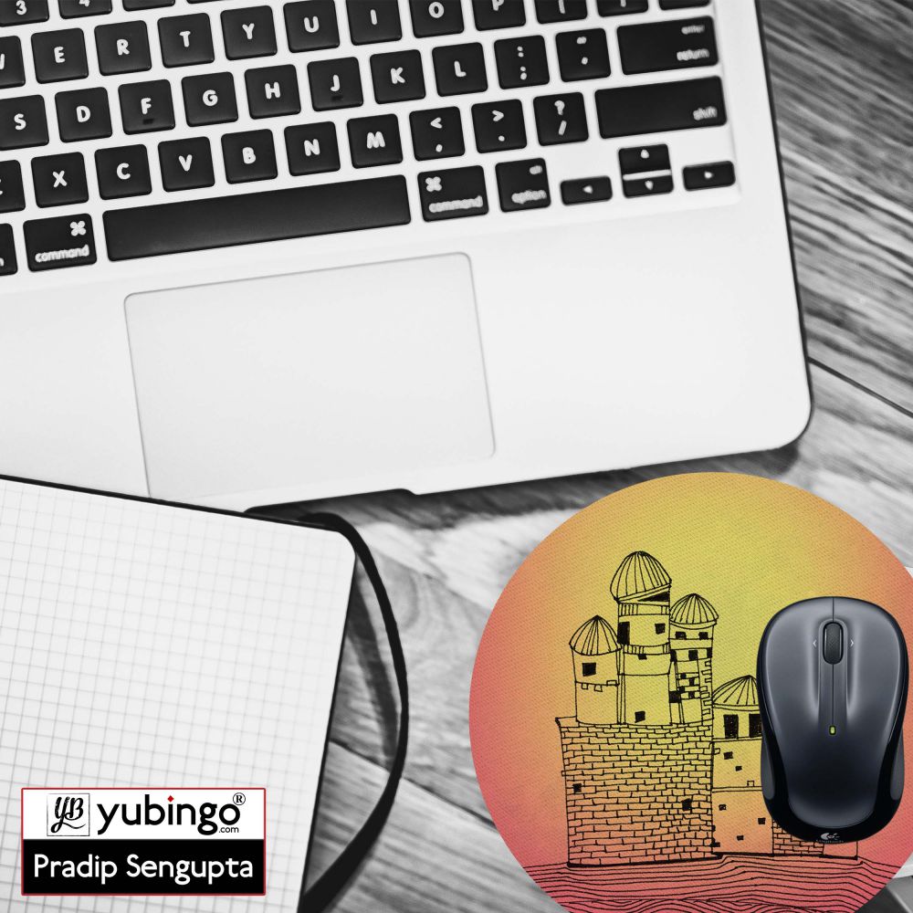 Structure Mouse Pad (Round)-Image4