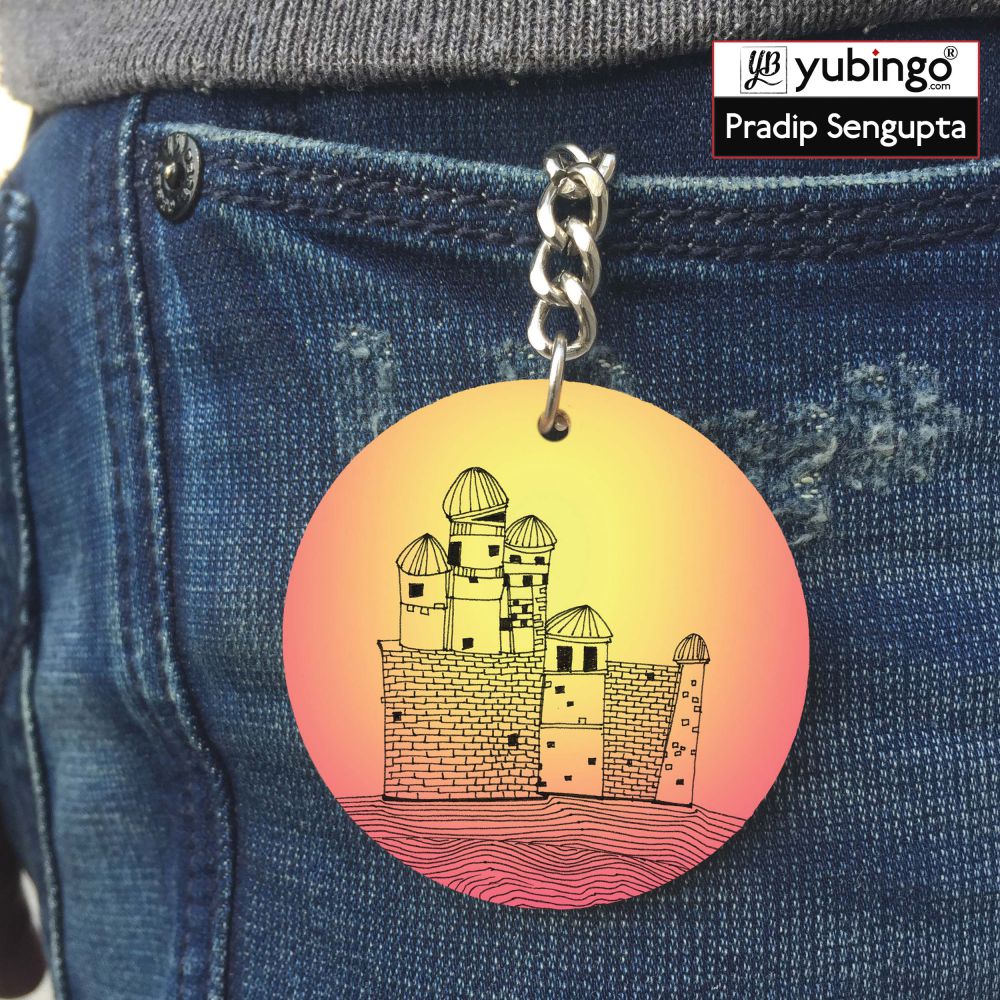 Structure Round Keychain-Image4