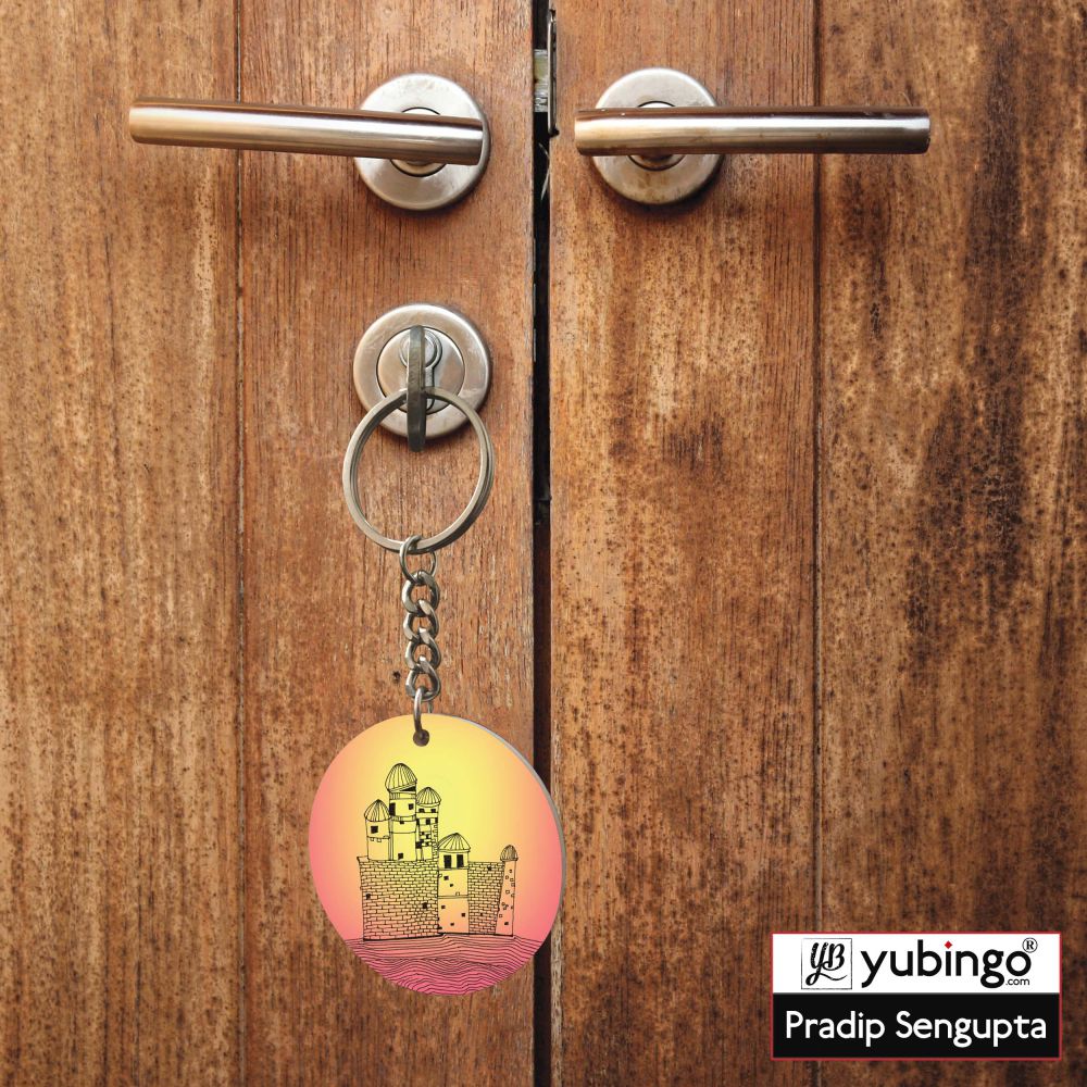 Structure Round Keychain-Image5