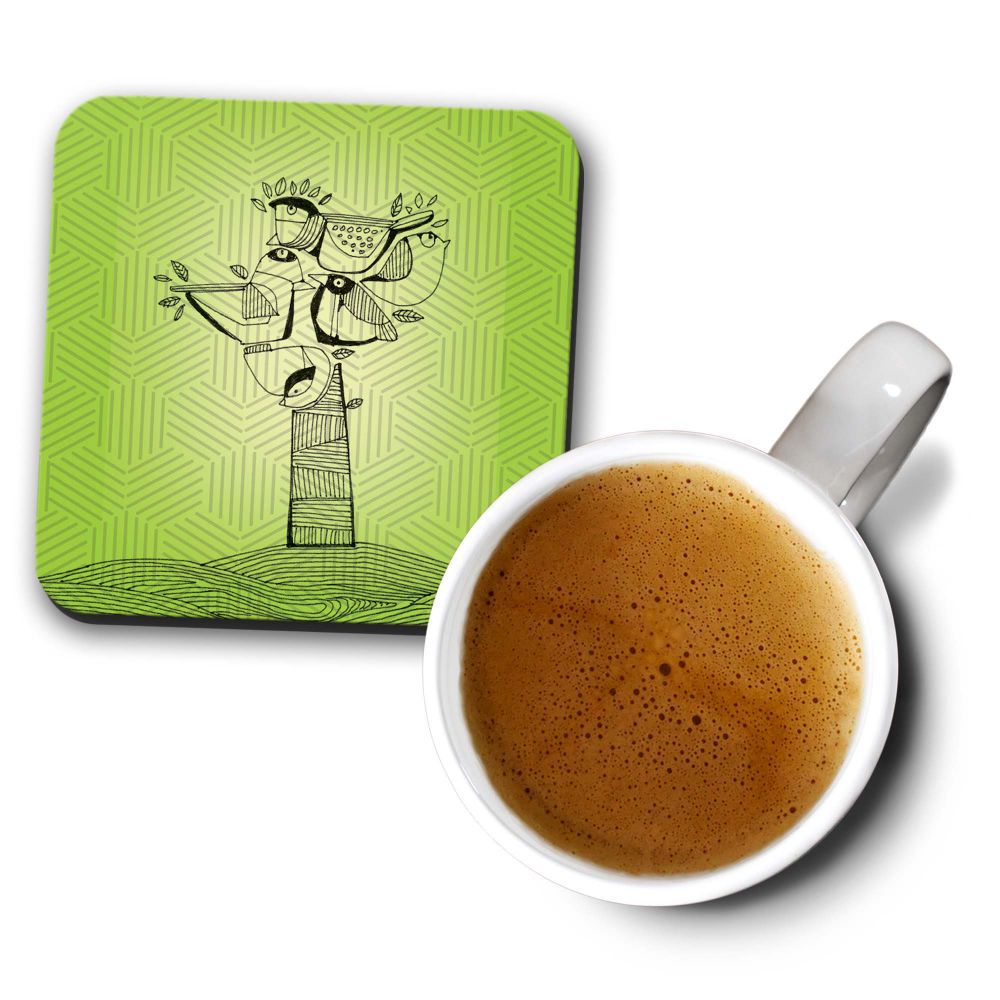 Tree birds Coasters
