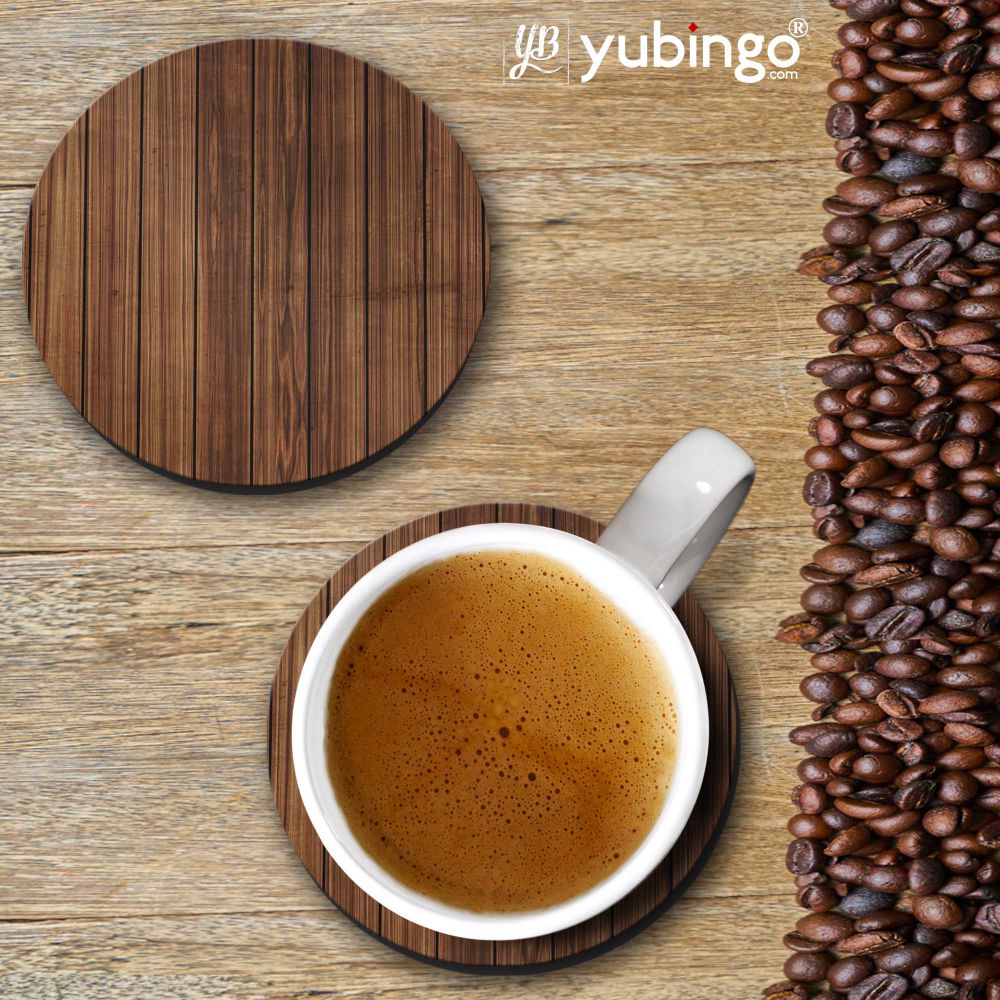 Printed Wooden Pattern Coasters-Image2