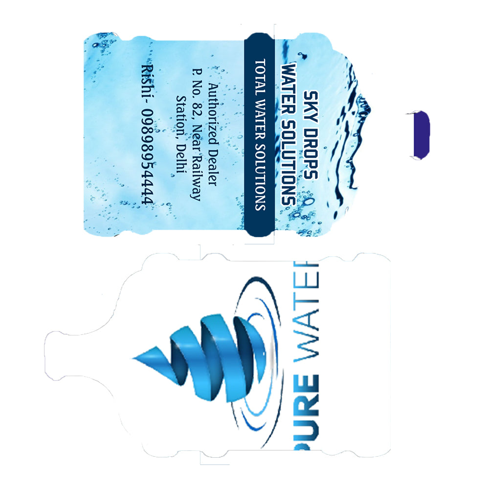 Premium Die Cut Visiting Card - Shape 21