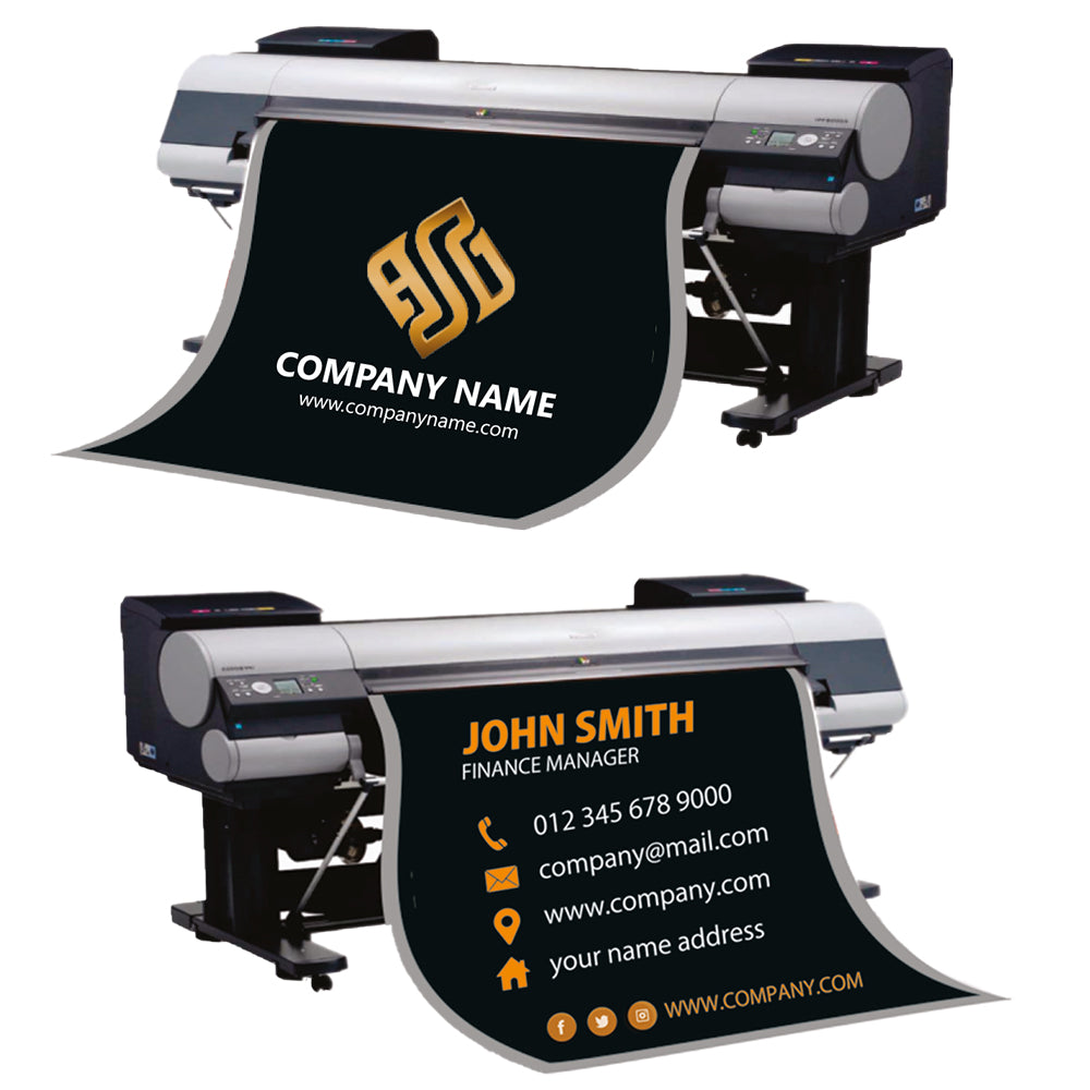 Premium Die Cut Visiting Card - Shape 24