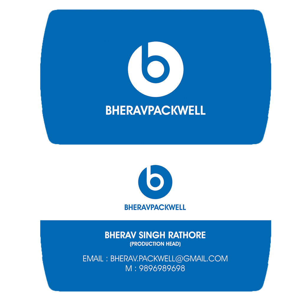 Premium Die Cut Visiting Card - Shape 4