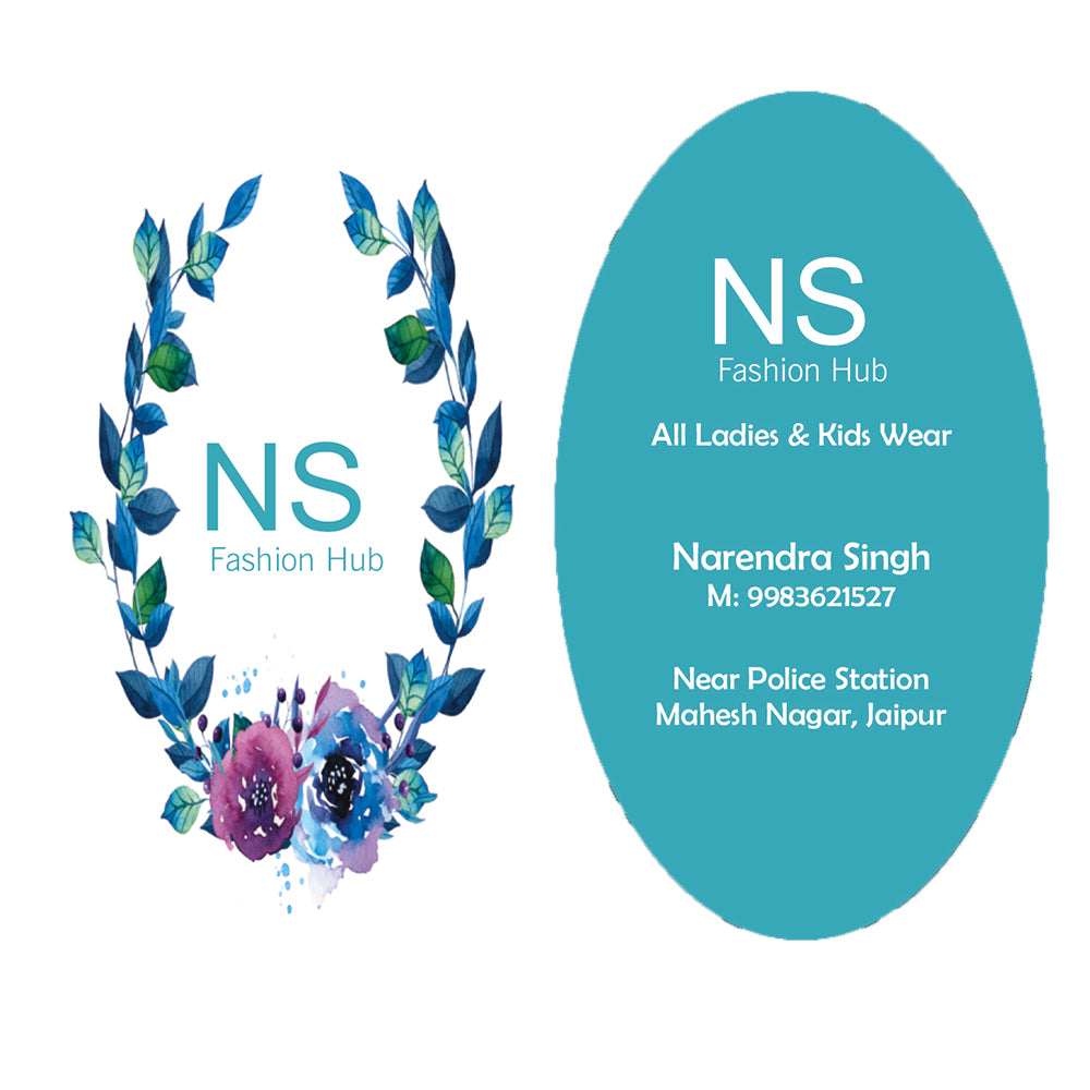 Premium Die Cut Visiting Card - Shape 9