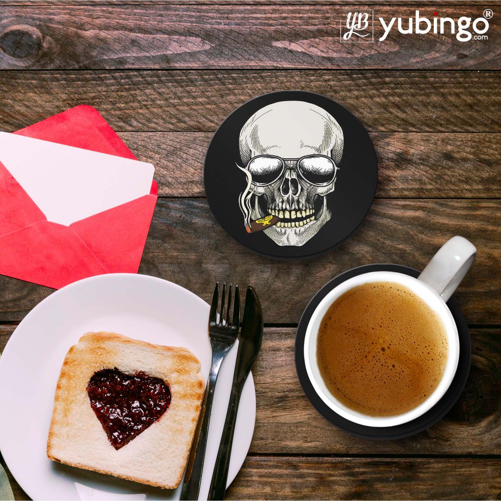 Smoking Skull Coasters-Image3