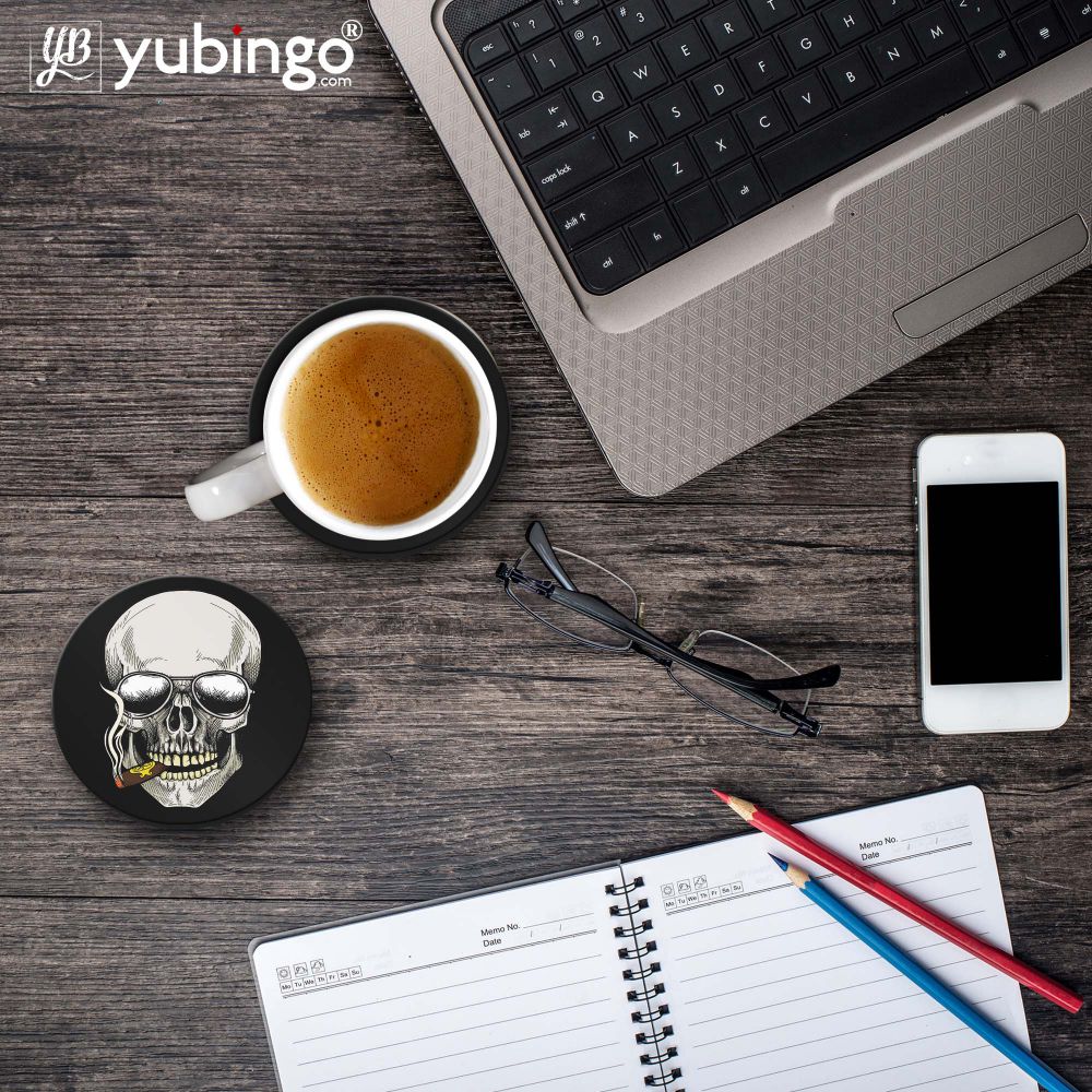 Smoking Skull Coasters-Image4