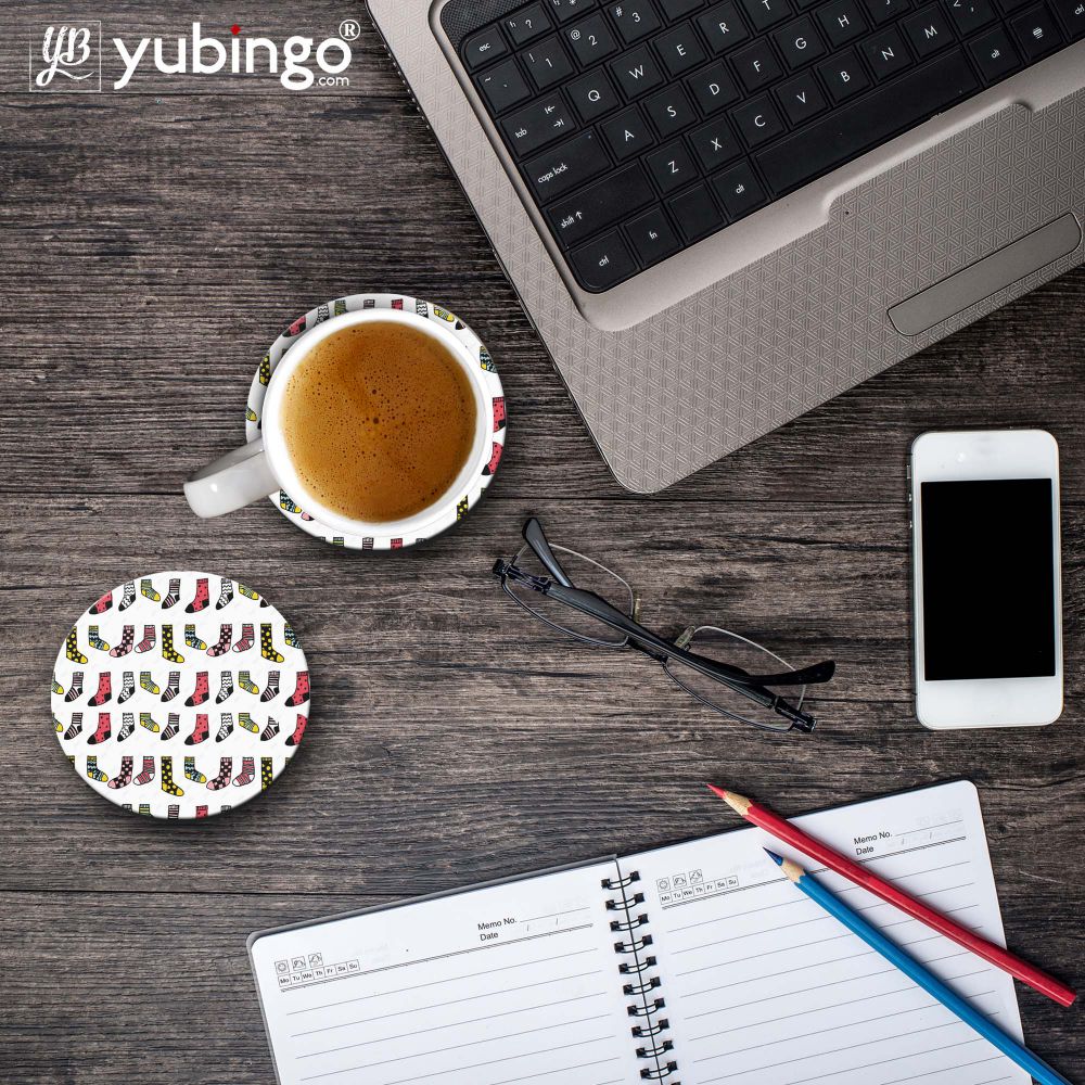 Socks Pattern Coasters-Image4