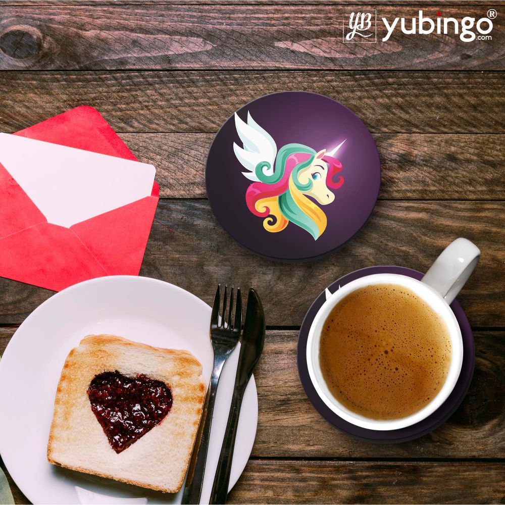 Stylish Unicorn Coasters-Image3