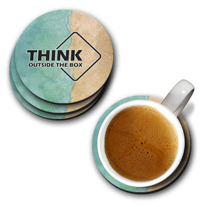 Think Outside The Box Coasters