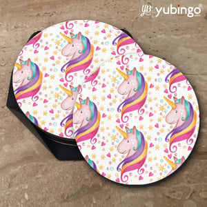 Unicorn Pattern Coasters-Image5