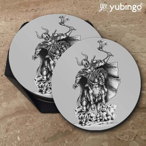 Warrior Skull Coasters-Image5