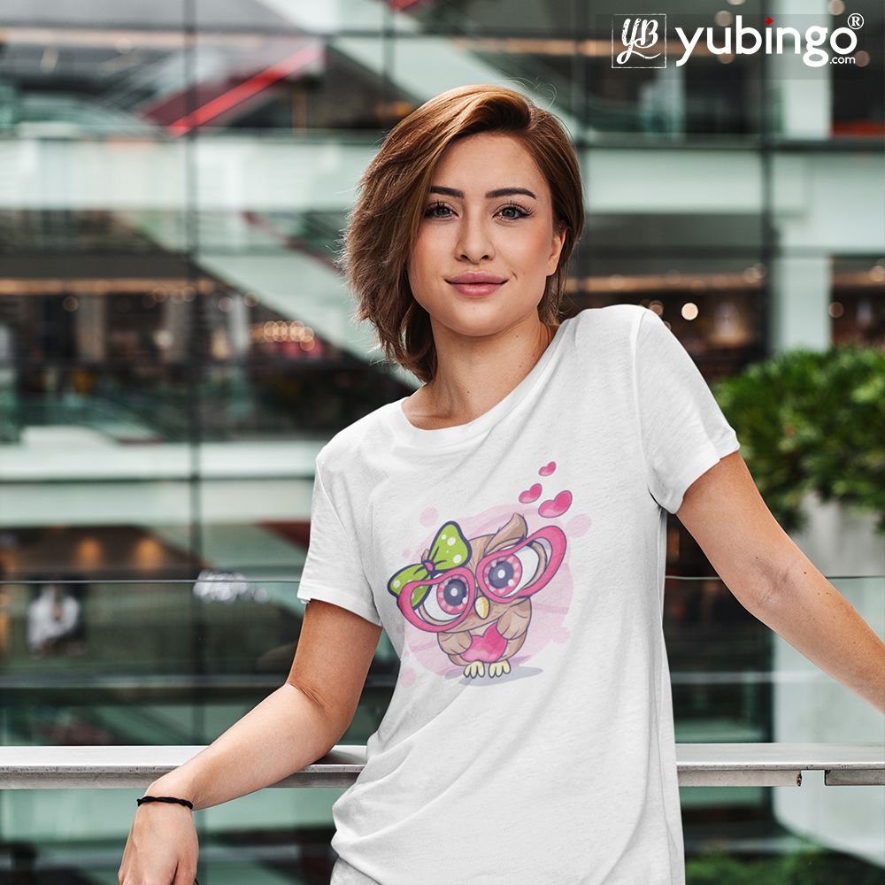 Wild & Free Women T-Shirt-White