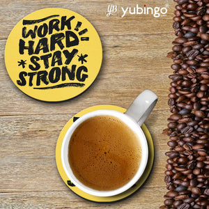 Work Hard Stay Strong Coasters-Image2