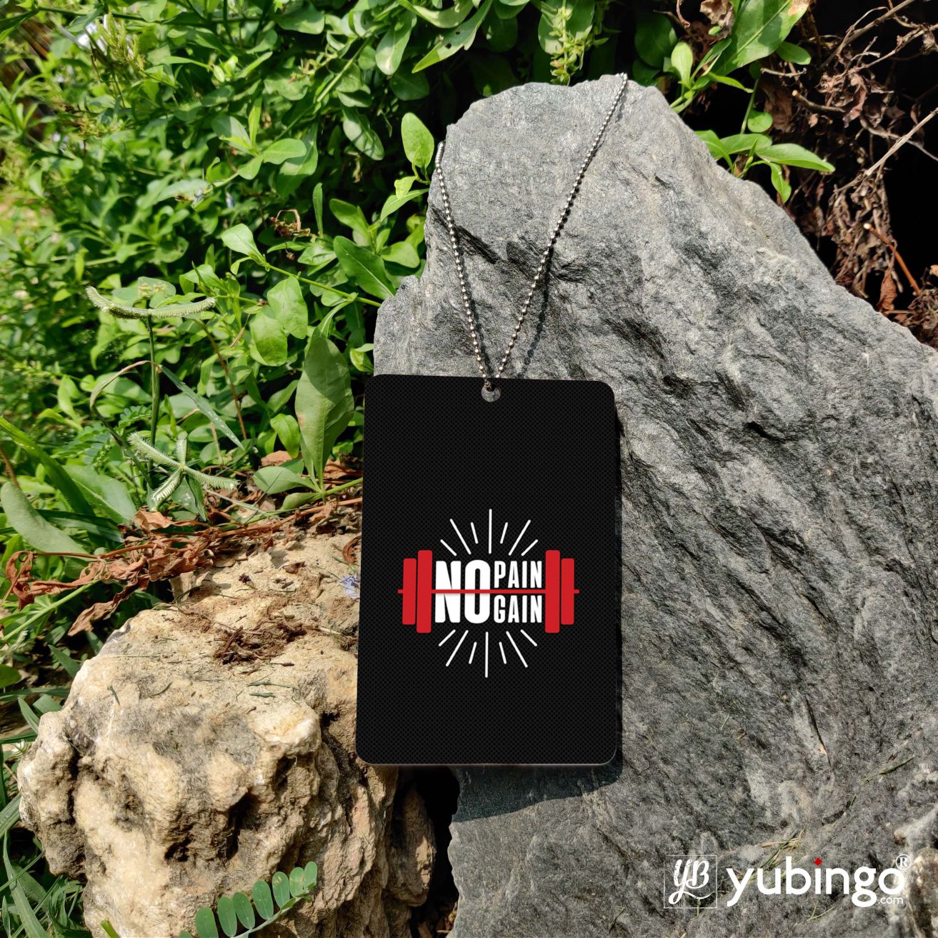 No Pain No Gain Car Hanging-Image5