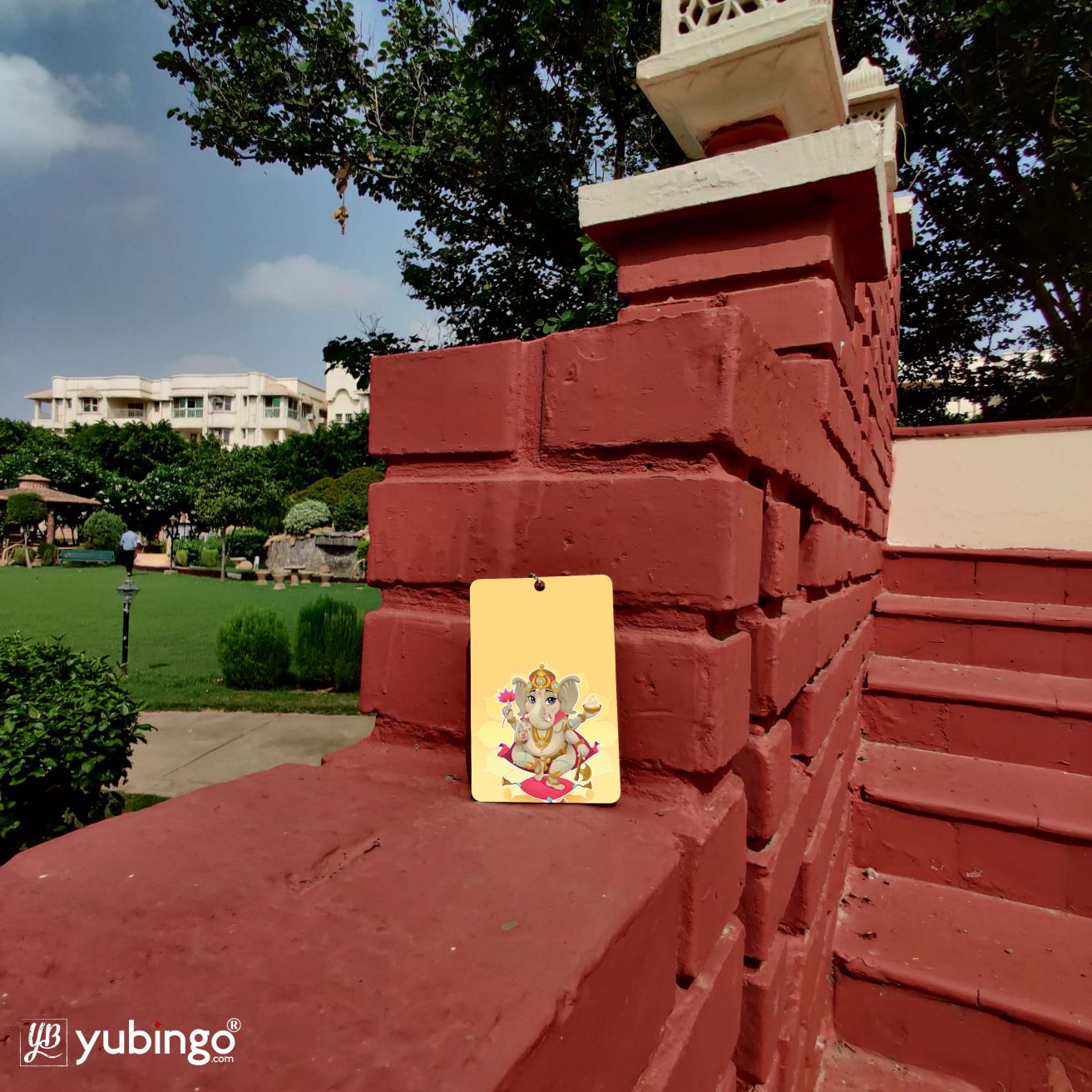 Cute Ganesha Car Hanging-Image3