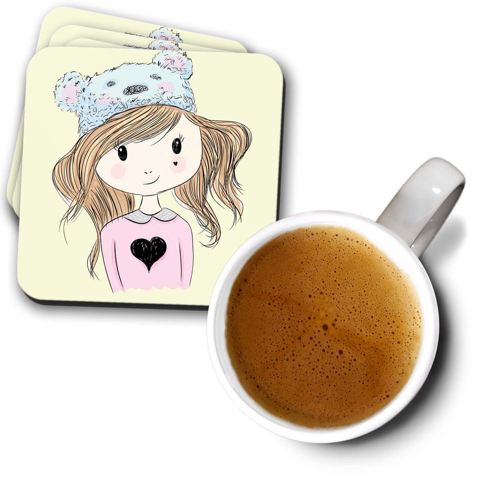 Amazing Girl Coasters
