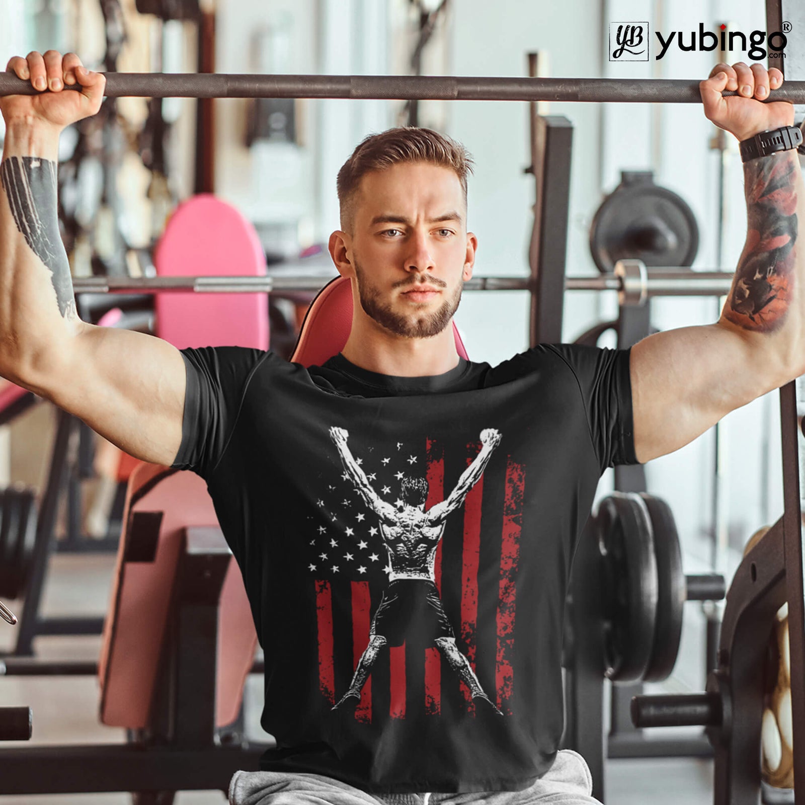 American Honour Men T-Shirt-Black