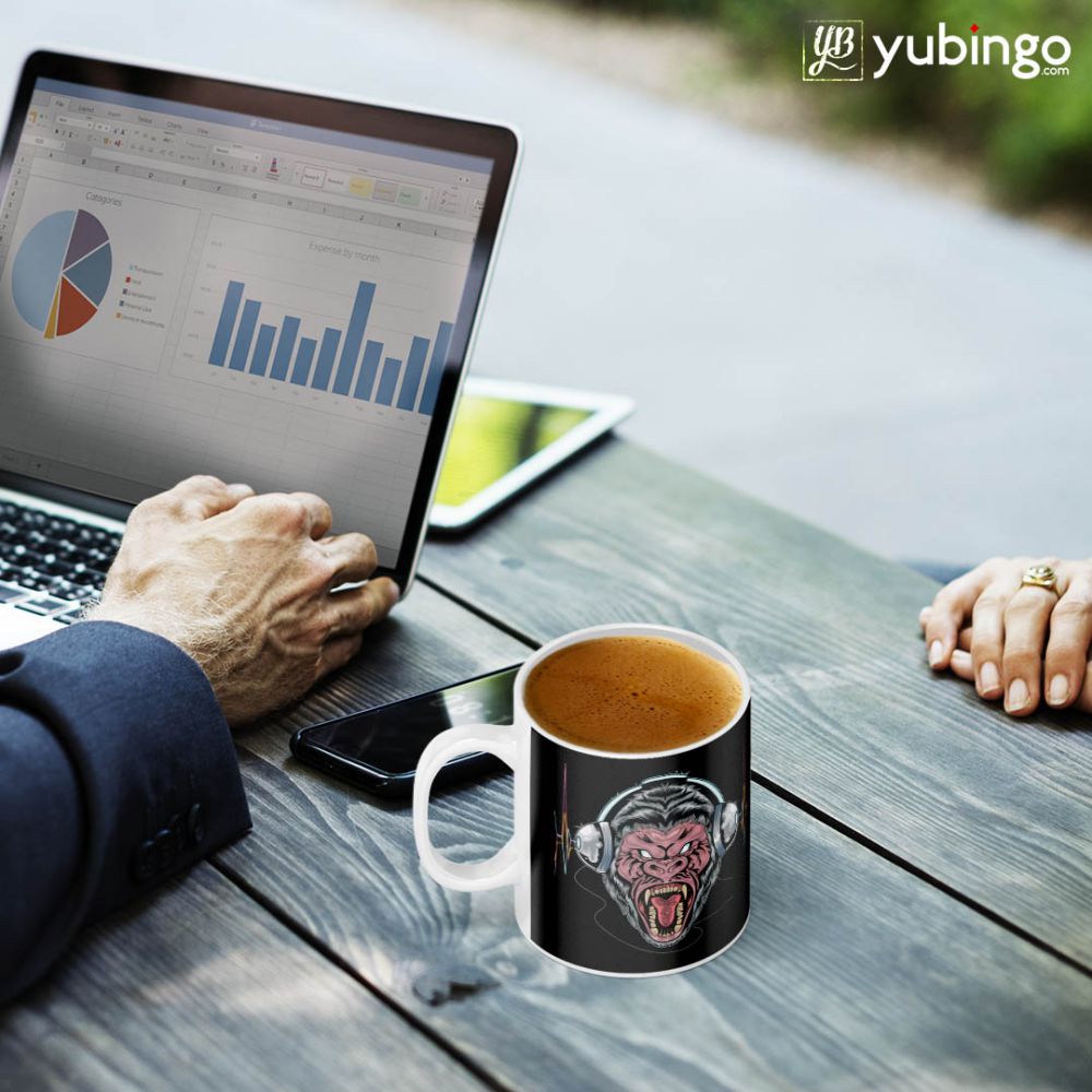 Angry Monkey Coffee Mug-Image2