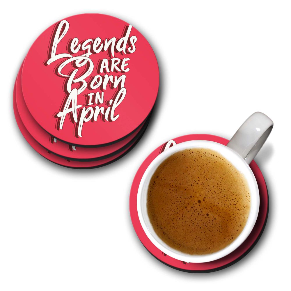 April Legends Coasters
