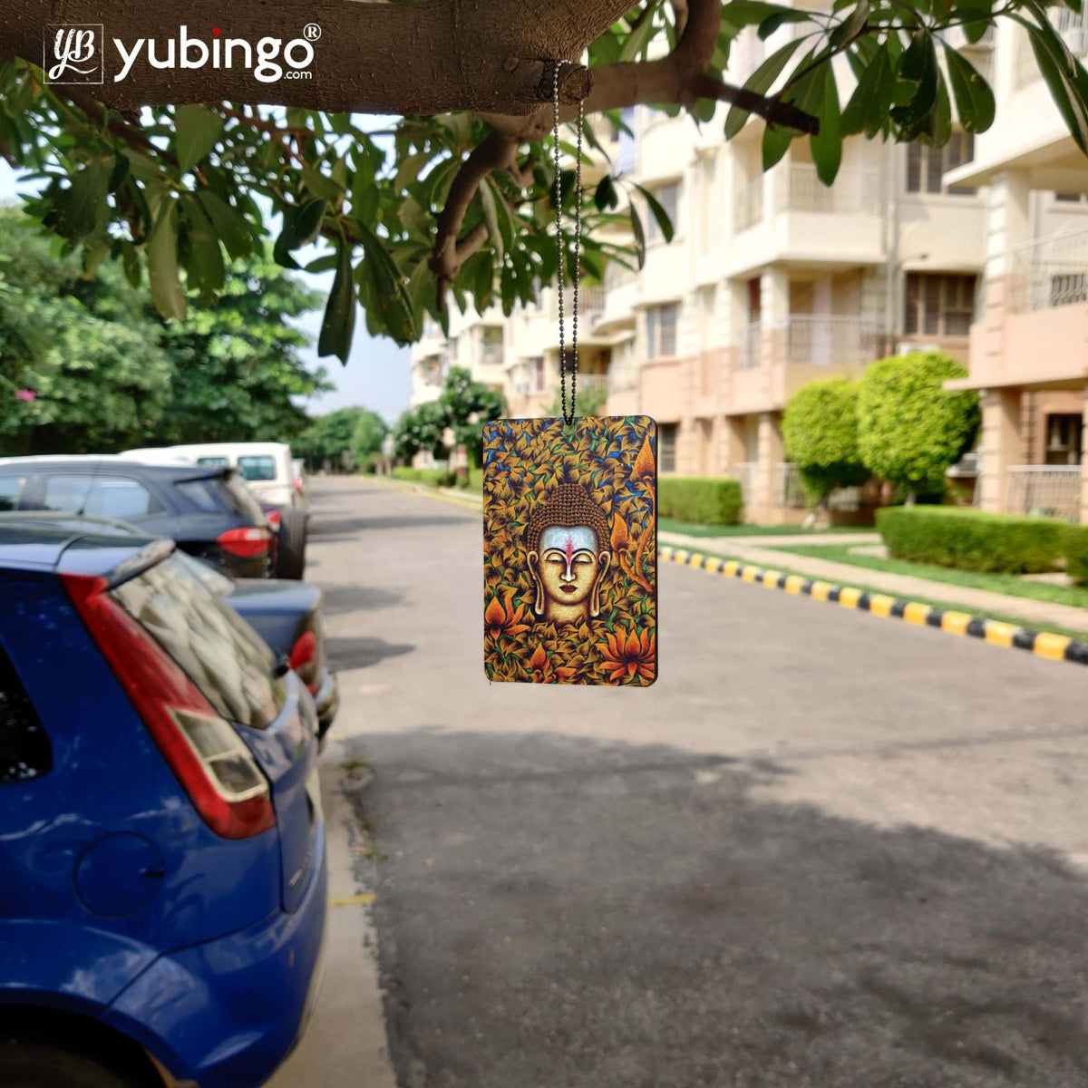 Artistic Buddha Car Hanging-Image4