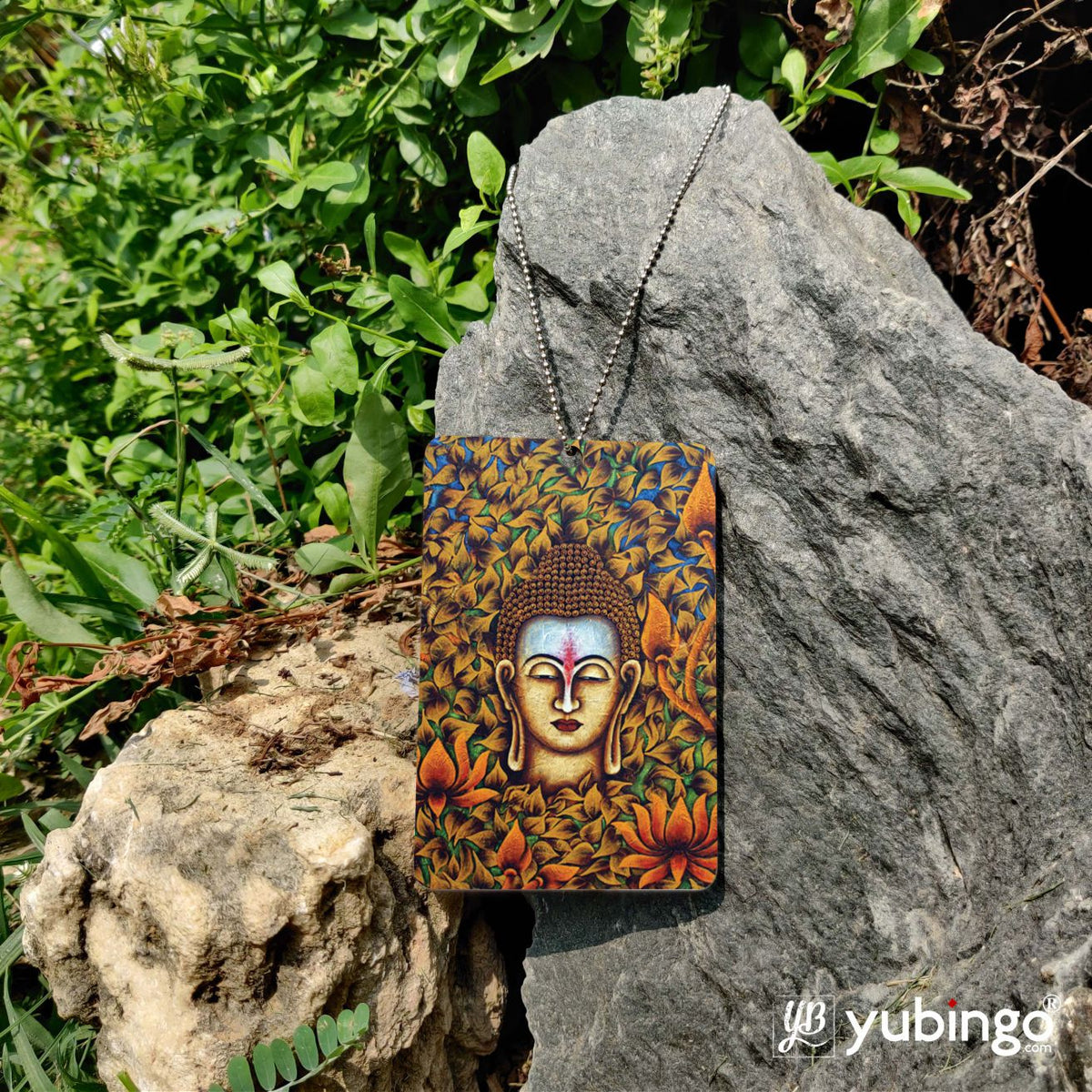 Artistic Buddha Car Hanging-Image5