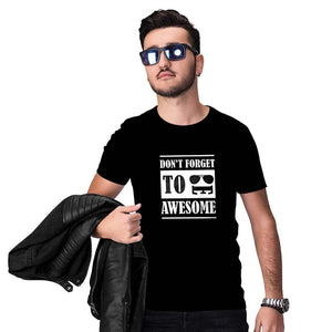 Be Awesome Men T-Shirt-Black