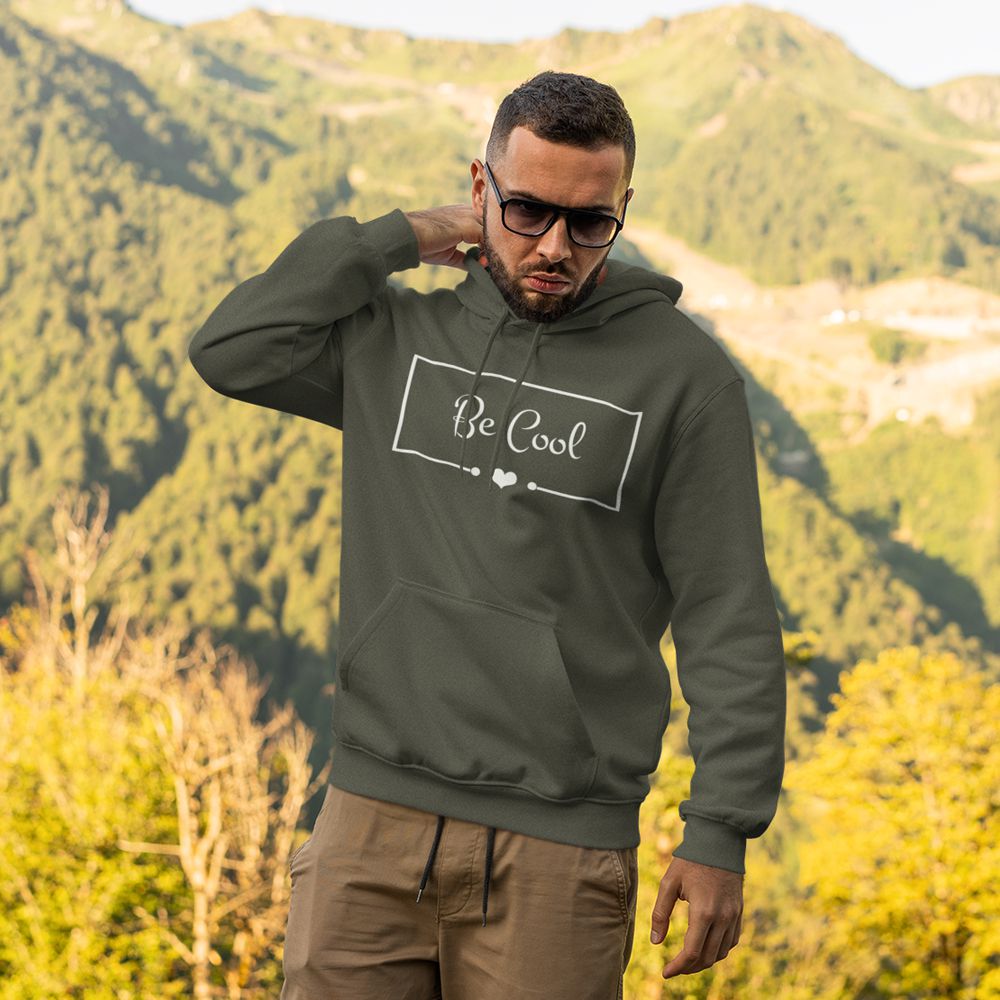 Be Kool Hoodie-Olive