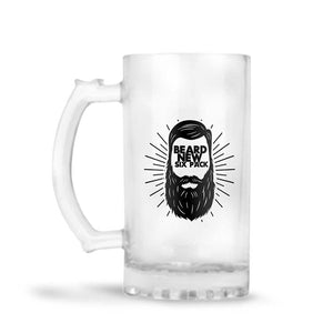 Beard New Six Pack Beer Mug