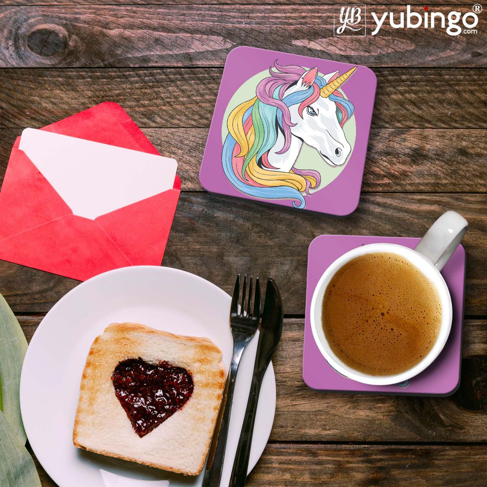 Beautiful Unicorn Coasters-Image2