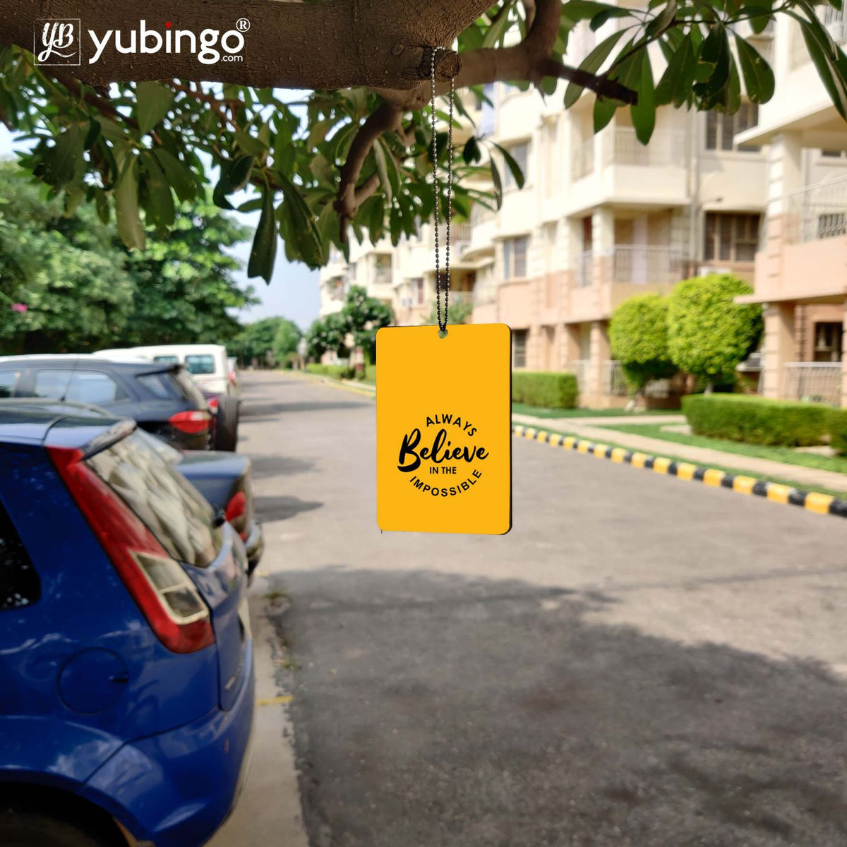 Believe In Impossible Car Hanging-Image4