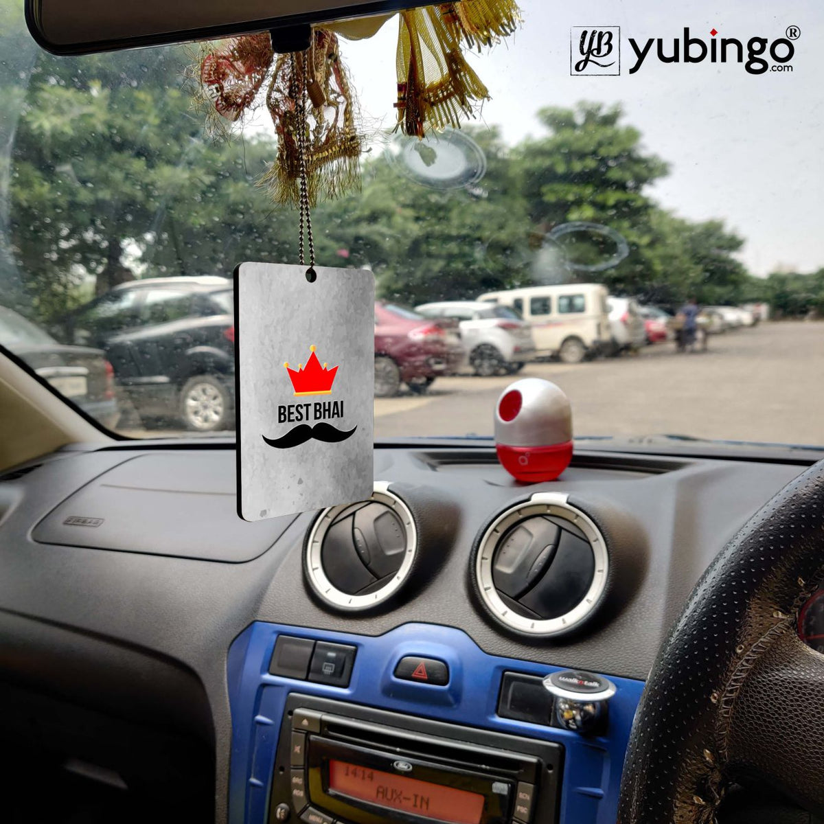 Best Bhai Car Hanging-Image2