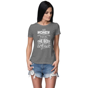 Best Women Women T-Shirt-Grey Melange