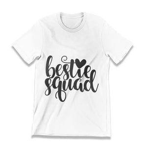 Bestie Squad T-Shirt-White