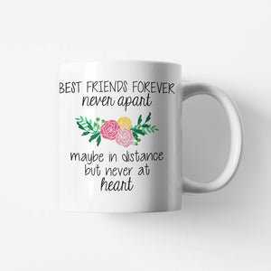BFF Never Apart Coffee Mug